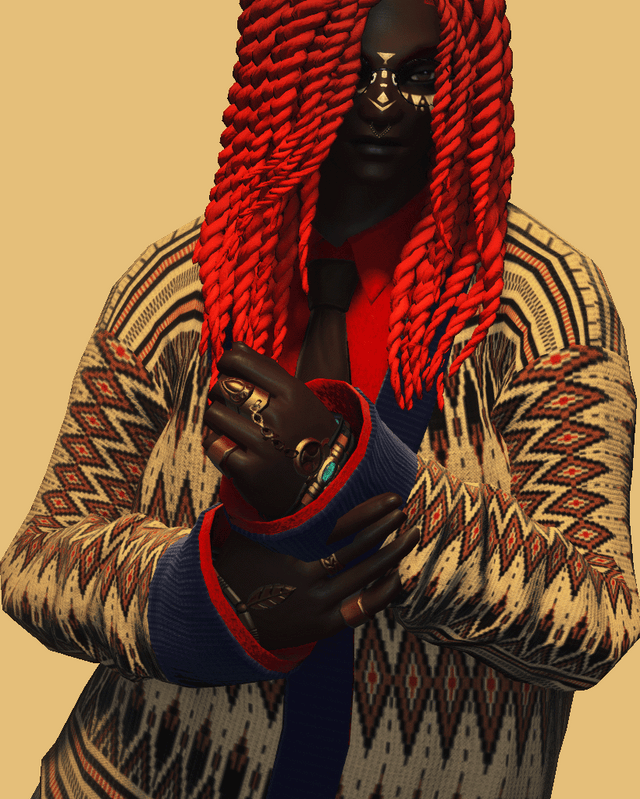 Comfy Valentione Cardigan Retexture