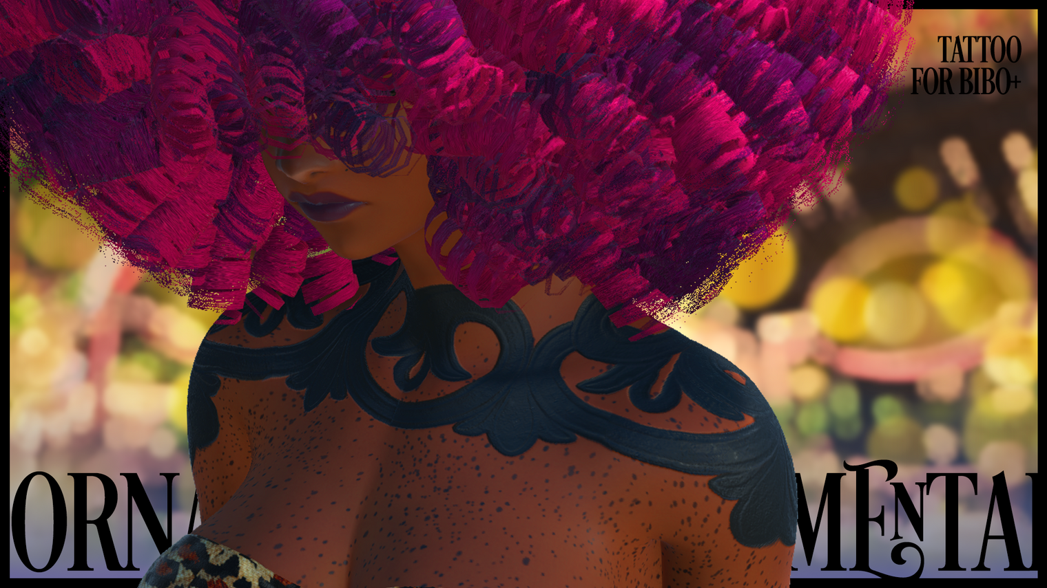Ornamental Tattoo for bibo+