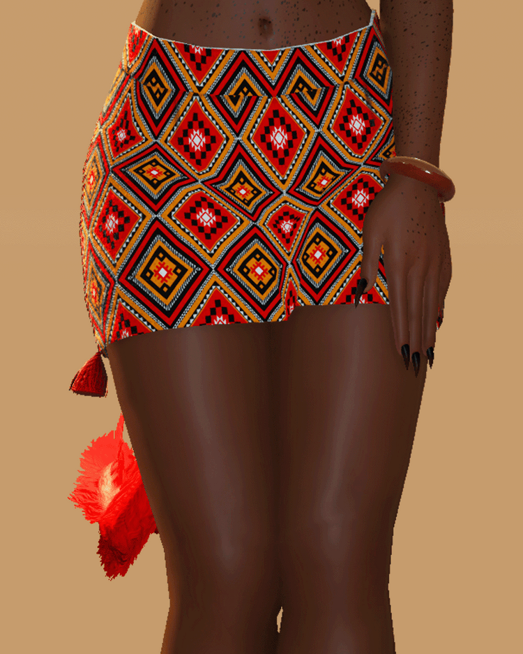 Wintertide Sheath Skirt Retexture