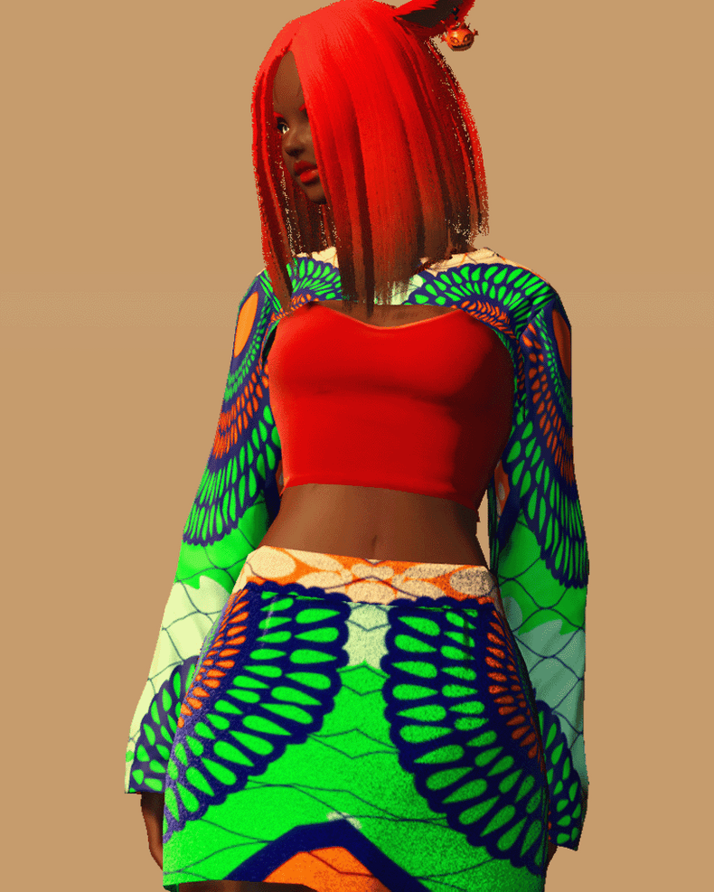 Leisurewear High-Cut Top Retexture