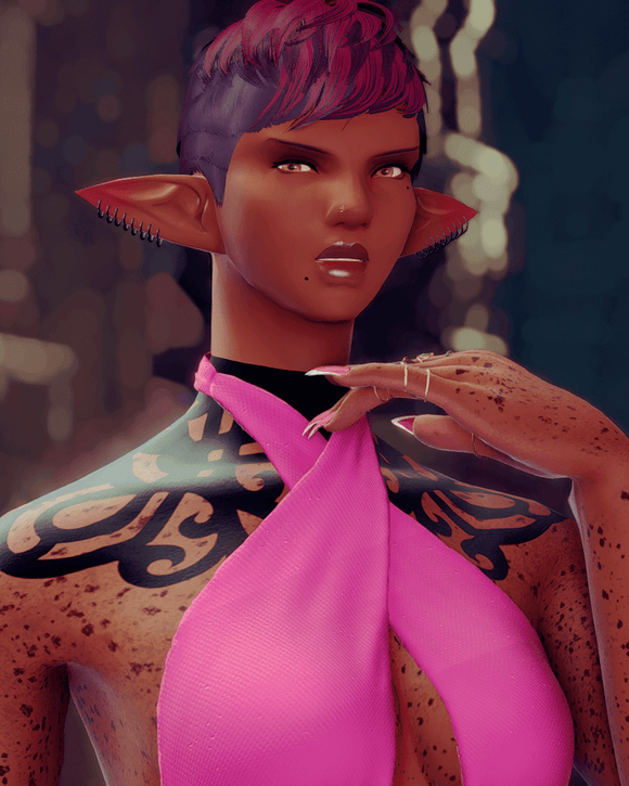 Custom, hipoly viera and hyur face sculpts for FFXIV by Nikki be Moddin