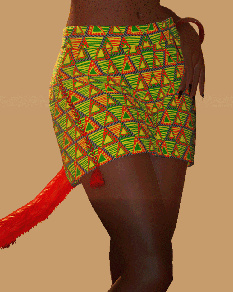 Wintertide Sheath Skirt Retexture