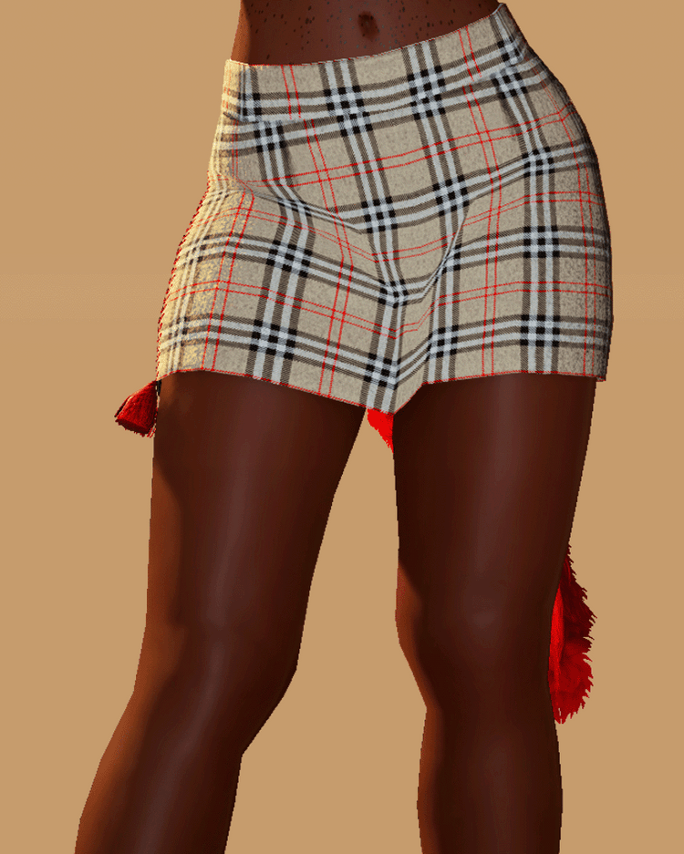 Wintertide Sheath Skirt Retexture
