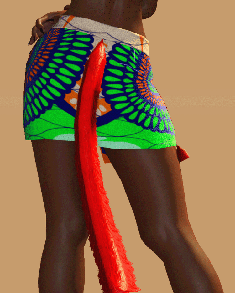 Wintertide Sheath Skirt Retexture