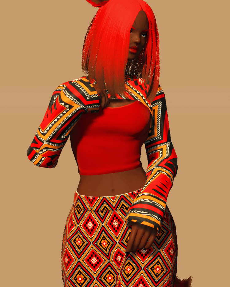 Leisurewear High-Cut Top Retexture